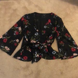 Women’s floral top